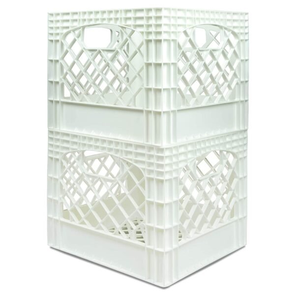 White Milk Crate