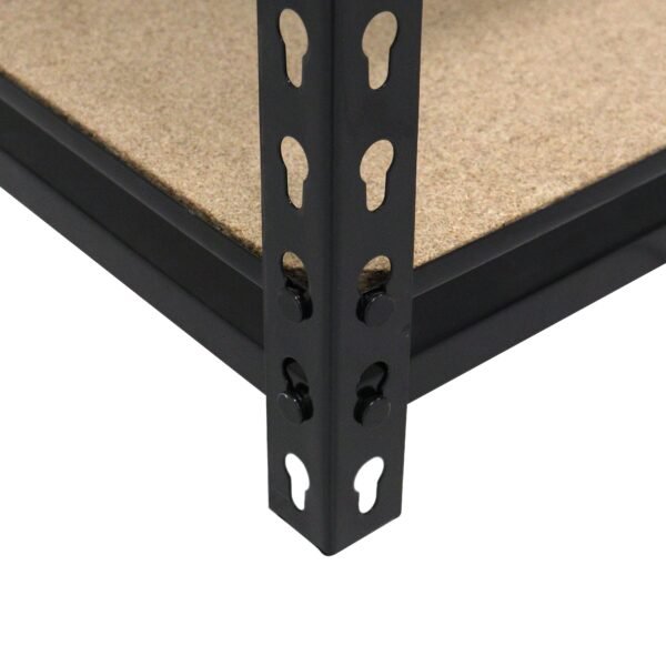 5-Shelf Steel Shelving, Black_3