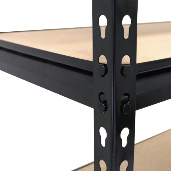 5-Shelf Steel Shelving, Black_4