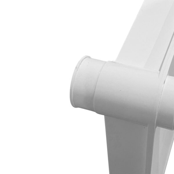 Juggernaut Storage 30"W x 14"D x 57.5"H 4-Shelf Resin Shelving Unit, 280 lb Capacity White - Image 2